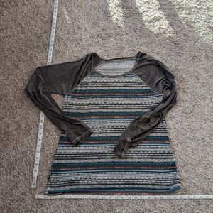 Striped Long Sleeve Top